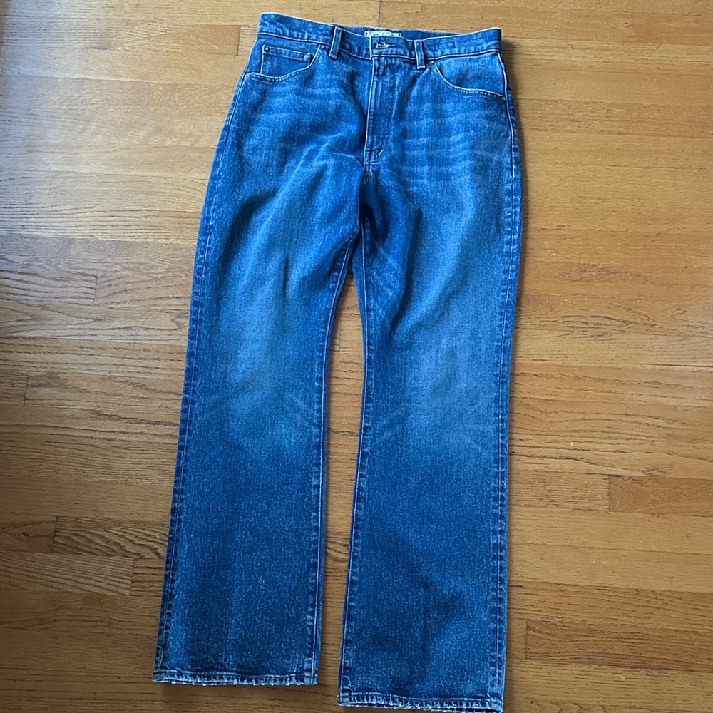 Madewell women’s Relaxed Bootcut jeans  NWT